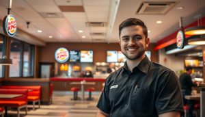 asistente de restaurante, Burger King, vacante, 2025