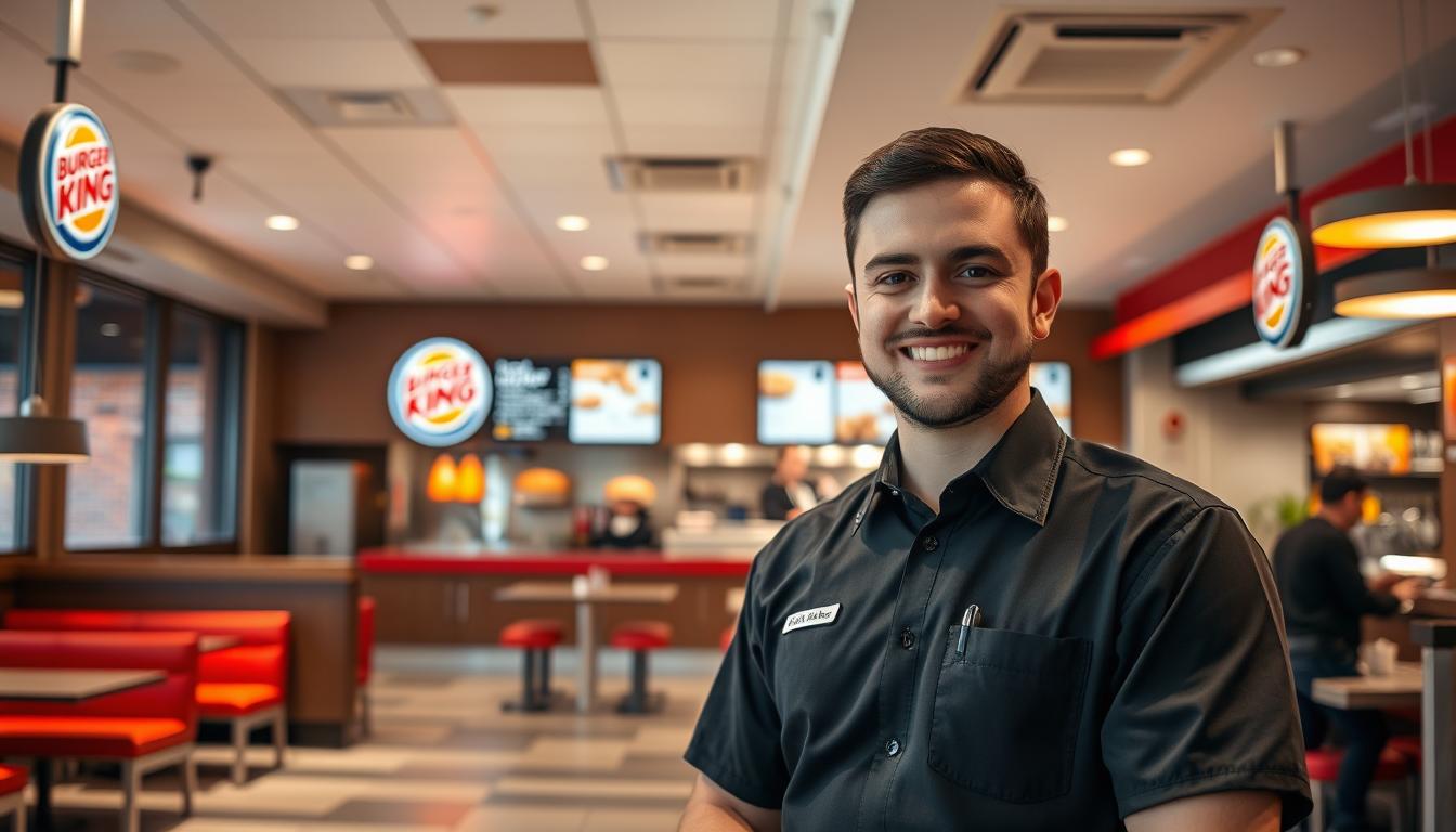 asistente de restaurante, Burger King, vacante, 2025